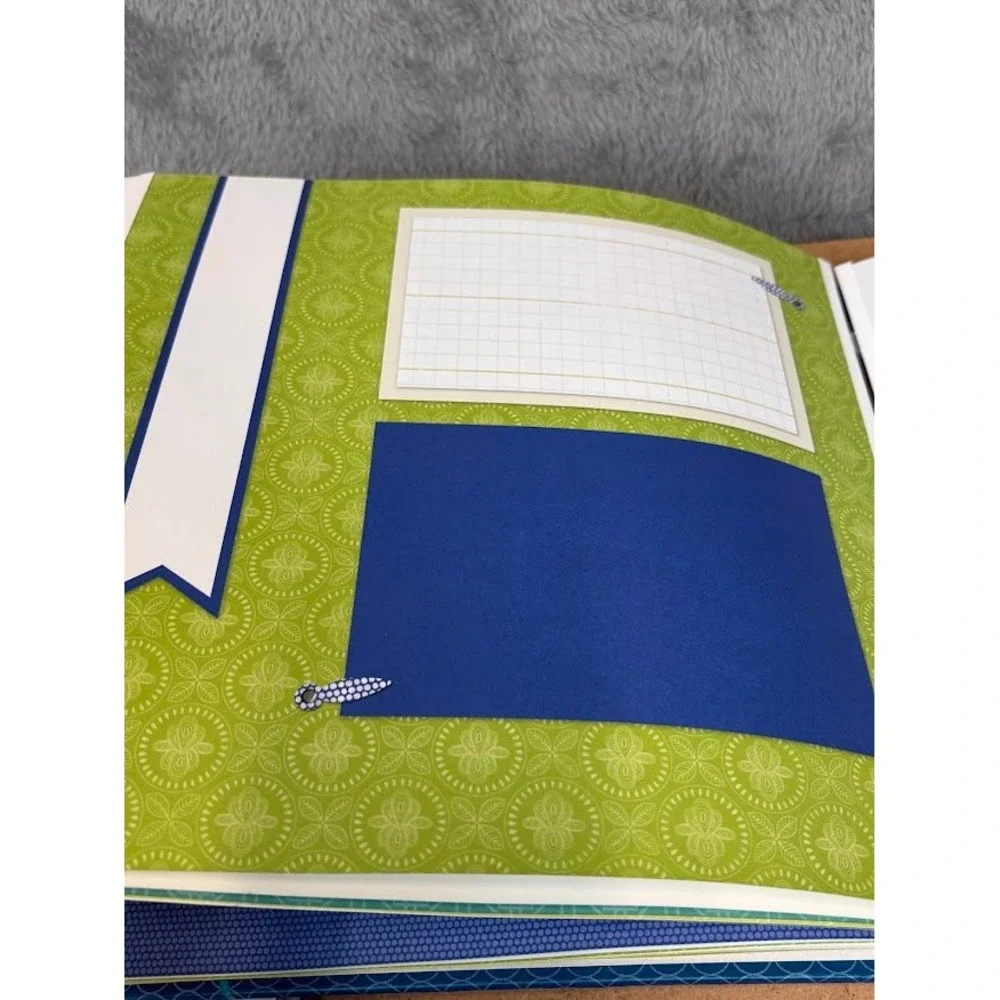 Creative Memories Peacock 12x12 Fast to Fabulous Album‎ Kit & Page Protectors